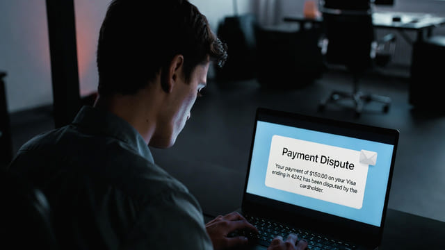 Seller facing payment chargeback dispute traditional payment processor