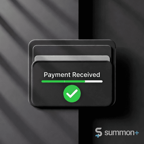 Instant payout digital marketplace USDC wallet confirmation Summon+