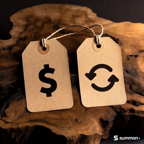 Subscription vs one-time pricing digital products Summon+