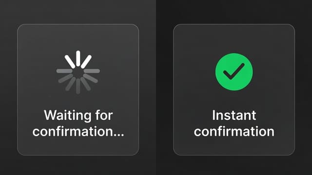 Traditional banking payment delay vs instant crypto wallet payout