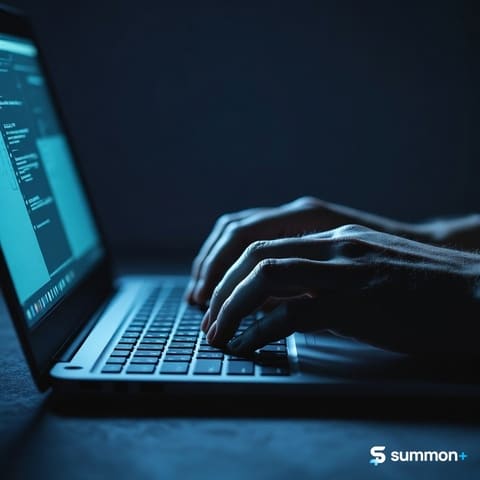 Creator building a digital product using Claude AI writing workflow