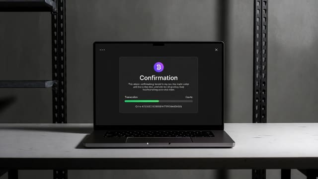 USDC blockchain transaction confirmation instant payment